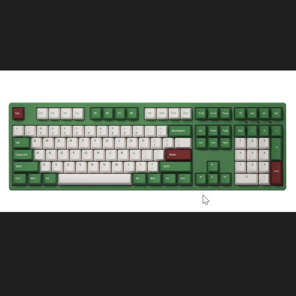 Matcha Red Bean Keycaps (KEYBOARD NOT INCLUDED)
